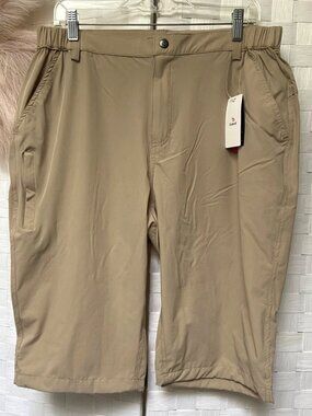 NEW NWT Baleaf Women's Tan Shorts Size XL